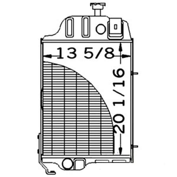 Aftermarket Radiator AT32527 - main